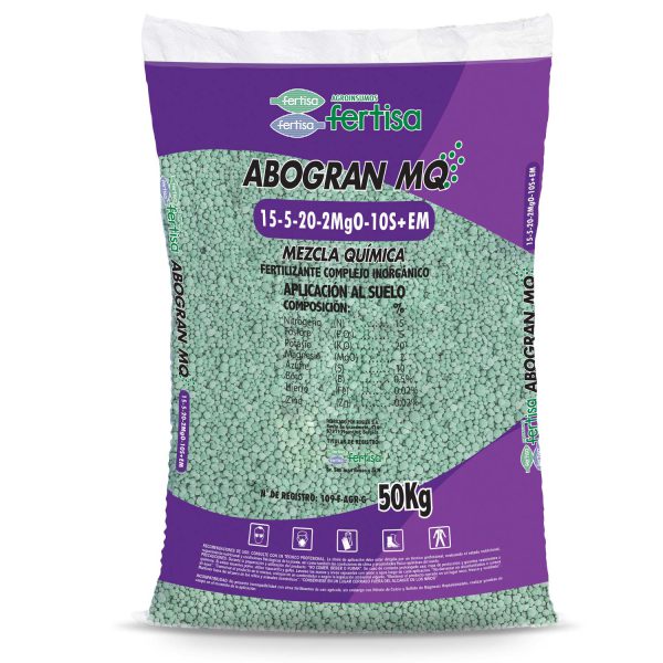 Abogran 15-5-20-2-10 - Fertilizante